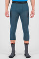 KARPOS Kolesarske Spodnje hlače - DINAMICO 3/4 - modra