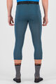 KARPOS Kolesarske Spodnje hlače - DINAMICO 3/4 - modra