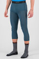 KARPOS Kolesarske Spodnje hlače - DINAMICO 3/4 - modra