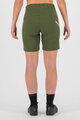 KARPOS Kolesarske kratke hlače brez naramnic - VAL DI DENTRO W - zelena