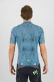 KARPOS Kolesarski dres s kratkimi rokavi - VAL VIOLA - modra/rumena