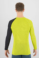 KARPOS Kolesarska  majica z dolgimi rokavi - DINAMICO OCTA - rumena/črna