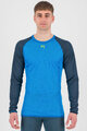 KARPOS Kolesarska  majica z dolgimi rokavi - DINAMICO OCTA - modra