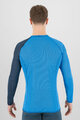 KARPOS Kolesarska  majica z dolgimi rokavi - DINAMICO OCTA - modra