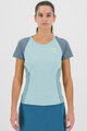 KARPOS Kolesarska  majica s kratkimi rokavi - LAVAREDO EVO W - modra/siva
