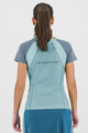 KARPOS Kolesarska  majica s kratkimi rokavi - LAVAREDO EVO W - modra/siva