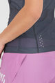 KARPOS Kolesarska  majica s kratkimi rokavi - LAVAREDO EVO W - črna/rožnata