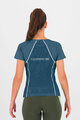 KARPOS Kolesarska  majica s kratkimi rokavi - LAVAREDO EVO W - modra