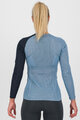 KARPOS Kolesarska  majica z dolgimi rokavi - DINAMICO OCTA W - modra