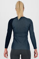 KARPOS Kolesarska  majica z dolgimi rokavi - DINAMICO OCTA W - modra