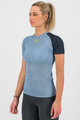 KARPOS Kolesarska  majica s kratkimi rokavi - DINAMICO OCTA W - modra