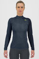 KARPOS Kolesarska  majica z dolgimi rokavi - DINAMICO OCTA W - modra