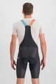 SPORTFUL Kolesarske kratke hlače z naramnicami - PETER SAGAN BODYFIT CLASSIC - črna