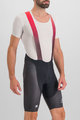 SPORTFUL Kolesarske kratke hlače z naramnicami - PETER SAGAN BODYFIT CLASSIC - črna