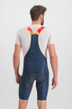 SPORTFUL Kolesarske kratke hlače z naramnicami - PETER SAGAN BODYFIT CLASSIC - modra