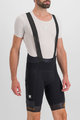 SPORTFUL Kolesarske kratke hlače z naramnicami - PETER SAGAN SUPERGIARA - črna