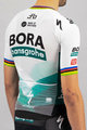 SPORTFUL Kolesarski dres s kratkimi rokavi - BOMBER BORA - bela/zelena