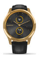 GARMIN pametna ura - VIVOMOVE LUXE 24K GOLD - črna/zlata