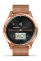GARMIN pametna ura - VIVOMOVE LUXE 18K ROSE GOLD - rožnata/zlata