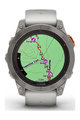 GARMIN pametna ura - FENIX 7 PRO SAPPHIRE SOLAR - siva/oranžna