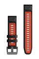 GARMIN trak - QUICKFIT 22 - črna/rdeča