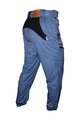 HAVEN Kolesarske dolge hlače brez naramnic - INQUISITOR KINGSIZE - modra