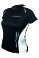 HAVEN Kolesarska  majica s kratkimi rokavi - MISSFIT - črna/bela