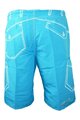HAVEN Kolesarske kratke hlače brez naramnic - COMPETITOR - modra/bela