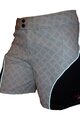 HAVEN Kolesarske kratke hlače brez naramnic - COMTESS LADY - siva/črna