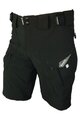 HAVEN Kolesarske kratke hlače brez naramnic - CUBES II - črna
