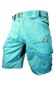 HAVEN Kolesarske kratke hlače brez naramnic - CUBES II - modra