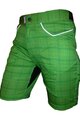 HAVEN Kolesarske kratke hlače brez naramnic - PEARL II - zelena