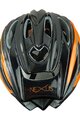 HAVEN Kolesarska čelada - NEXUS - črna/oranžna