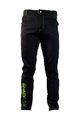 HAVEN Kolesarske dolge hlače brez naramnic - FUTURA - črna/zelena