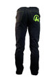 HAVEN Kolesarske dolge hlače brez naramnic - FUTURA - črna/zelena