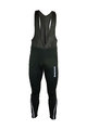 HAVEN Kolesarske dolge hlače z naramnicami - ISOLEERA - črna