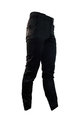 HAVEN Kolesarske dolge hlače brez naramnic - FUTURA - črna