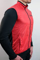 HAVEN Kolesarski brezrokavnik - FEATHERLITE BREATH - rdeča/črna