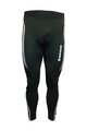 HAVEN Kolesarske dolge hlače brez naramnic - ISOLEERA - črna/bela