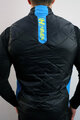HAVEN Kolesarski brezrokavnik - THERMAL - črna/modra