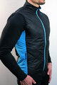 HAVEN Kolesarski brezrokavnik - THERMAL - črna/modra
