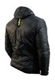 HAVEN Kolesarska  podaljšana jakna - THERMAL - črna