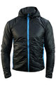 HAVEN Kolesarska  podaljšana jakna - THERMAL - modra/črna