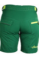 HAVEN Kolesarske kratke hlače brez naramnic - AMAZON - zelena/rumena