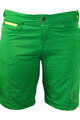 HAVEN Kolesarske kratke hlače brez naramnic - AMAZON - zelena/rumena