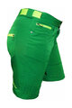 HAVEN Kolesarske kratke hlače brez naramnic - AMAZON - zelena/rumena