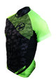HAVEN Kolesarski dres s kratkimi rokavi - SINGLETRAIL - črna/zelena