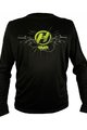 HAVEN Kolesarski dres z dolgimi rokavi poletni - NAVAHO II LONG - črna/zelena