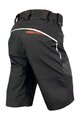 HAVEN Kolesarske kratke hlače brez naramnic - RAINBRAIN - črna/rdeča