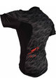 HAVEN Kolesarski dres s kratkimi rokavi - SKINFIT - črna/rdeča